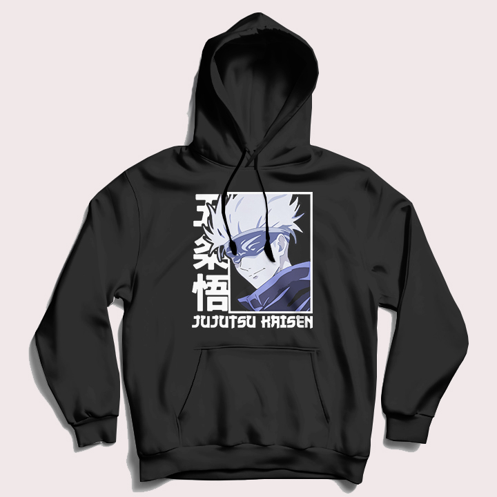 SWEATER JAKET JUJUTSU KAISEN HOODIE PRIA / WANITA ANIME | GOJO SATORU