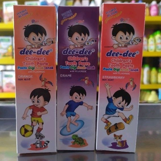 Deedee Pasta Gigi Anak Rasa Rasa
