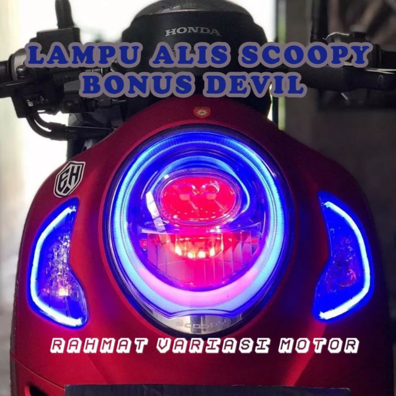 Lampu Alis Motor Scoopy