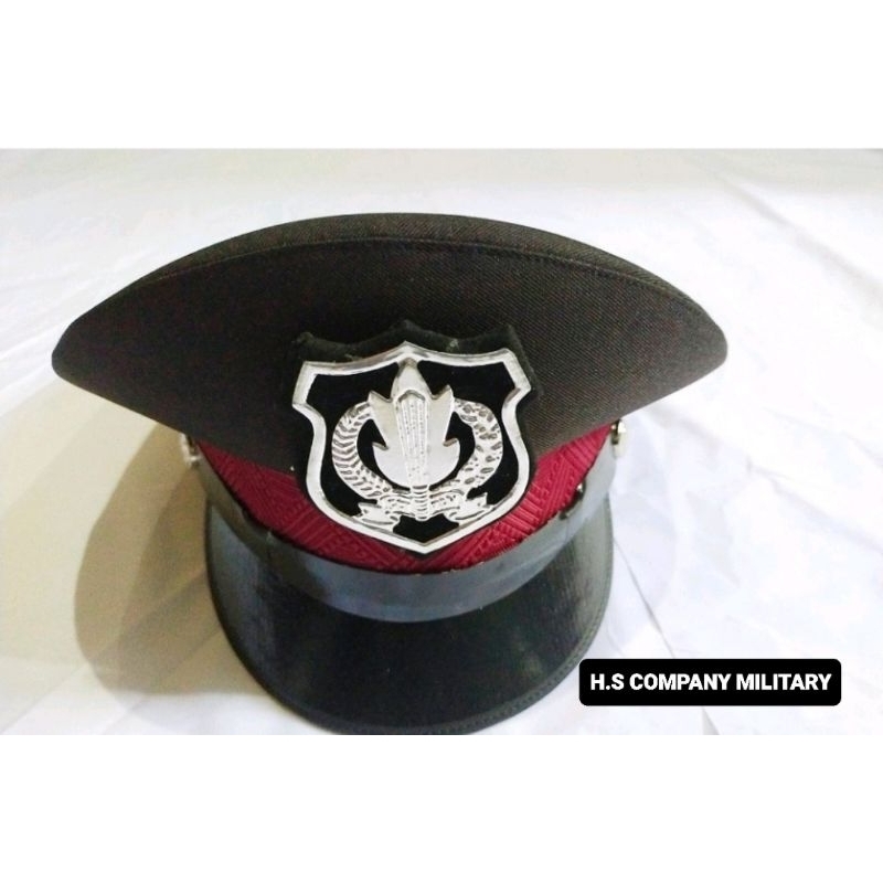 Topi pet satpam / pet satpam / topi scurity / topi satpam / topi