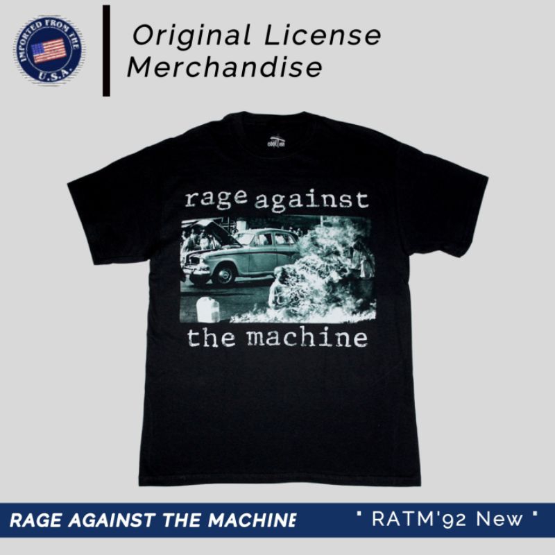 Rage Against The Machine Kaos T-shirt band Music Original Official LICENSED Merchandise RATM ORI