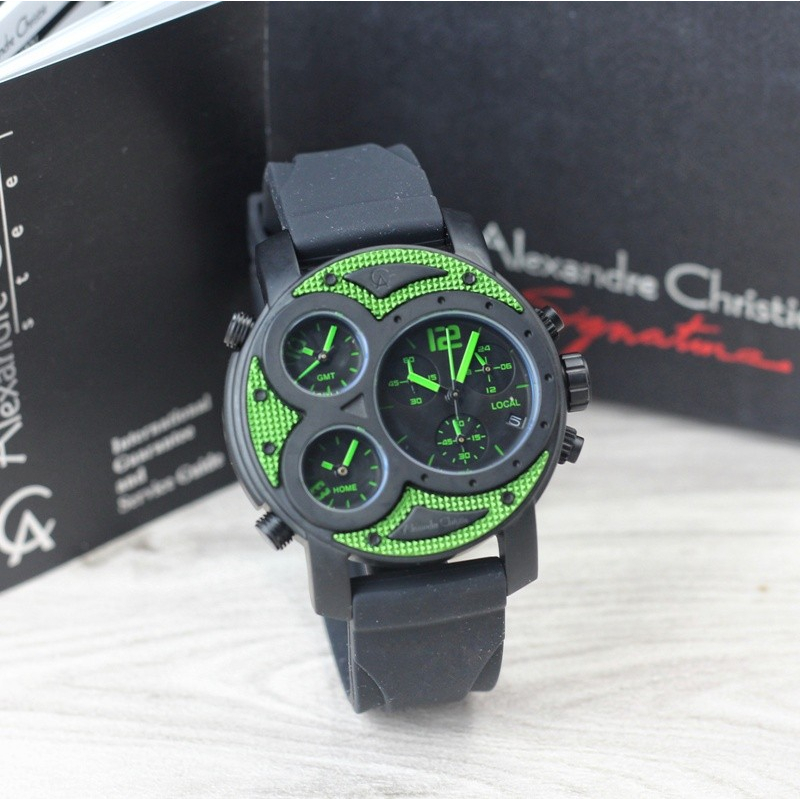 Jam Tangan Untuk Pria ALEXANDRE CHRISTIE RIGINAL 6324MT 4.8cm