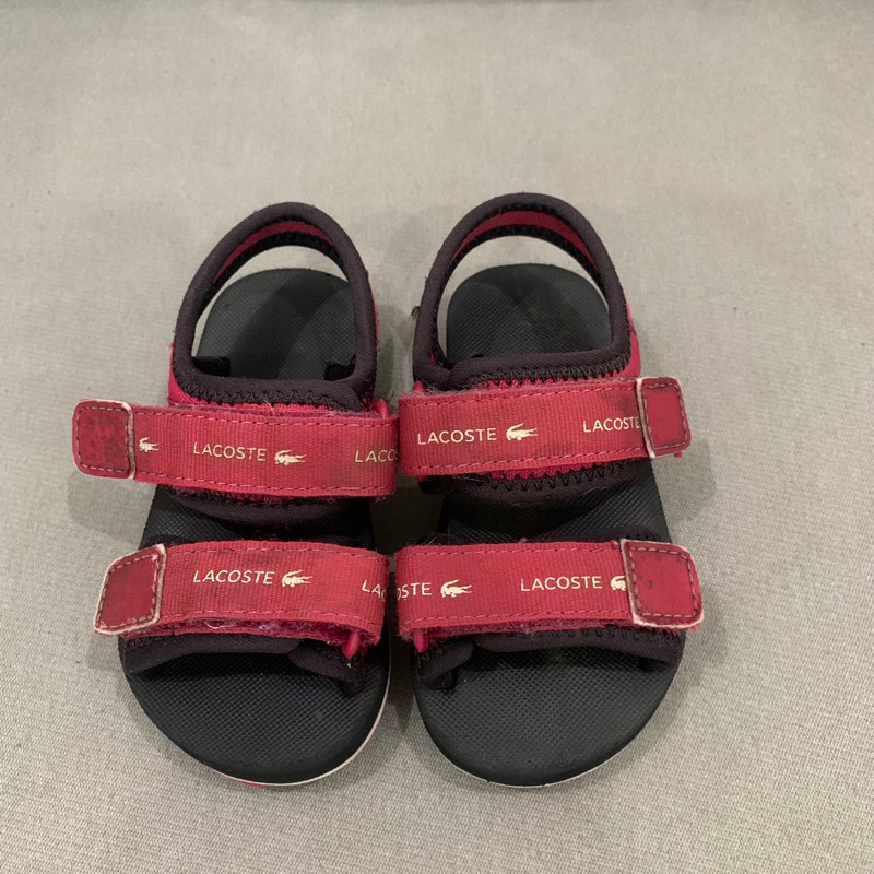 (taken ka vivi) Lacoste Sepatu Sandal Anak Preloved Ori 100%