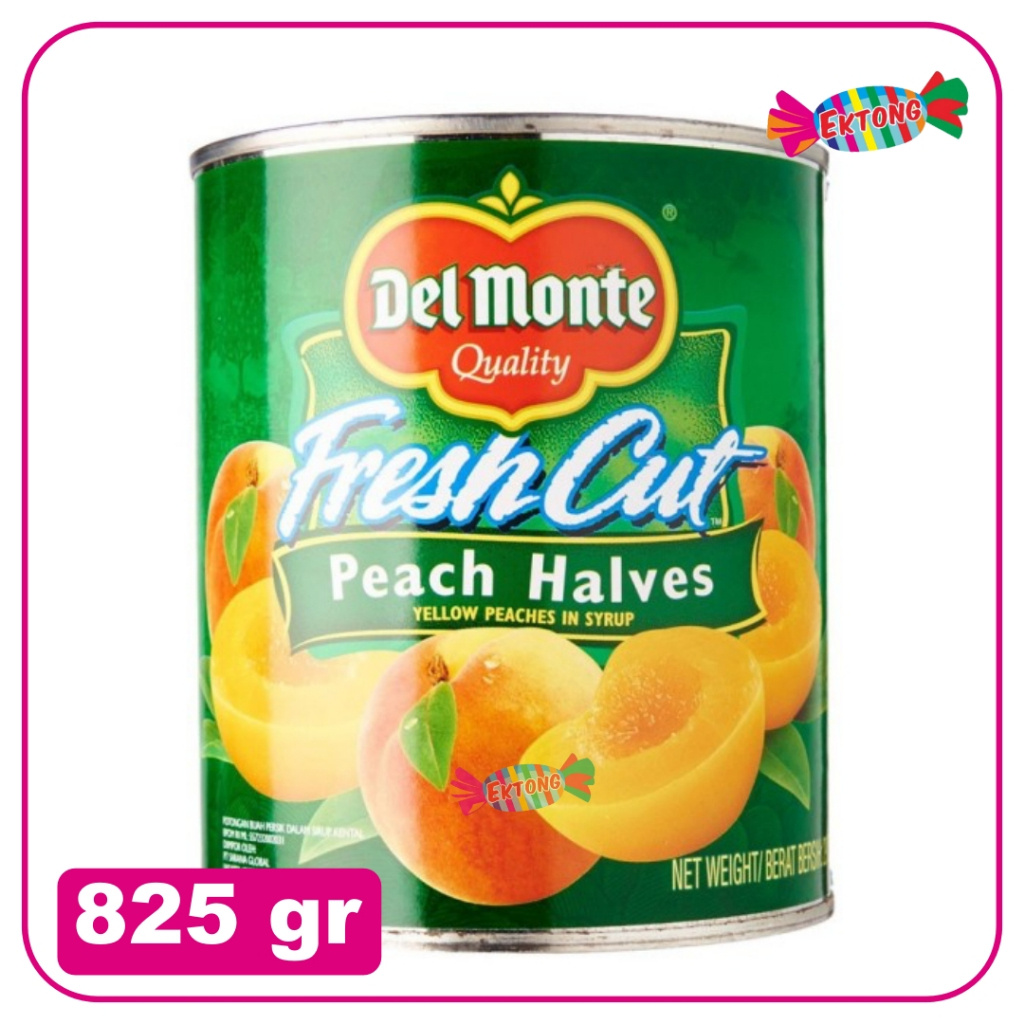 

DELMONTE PEACH HALVES 825GR