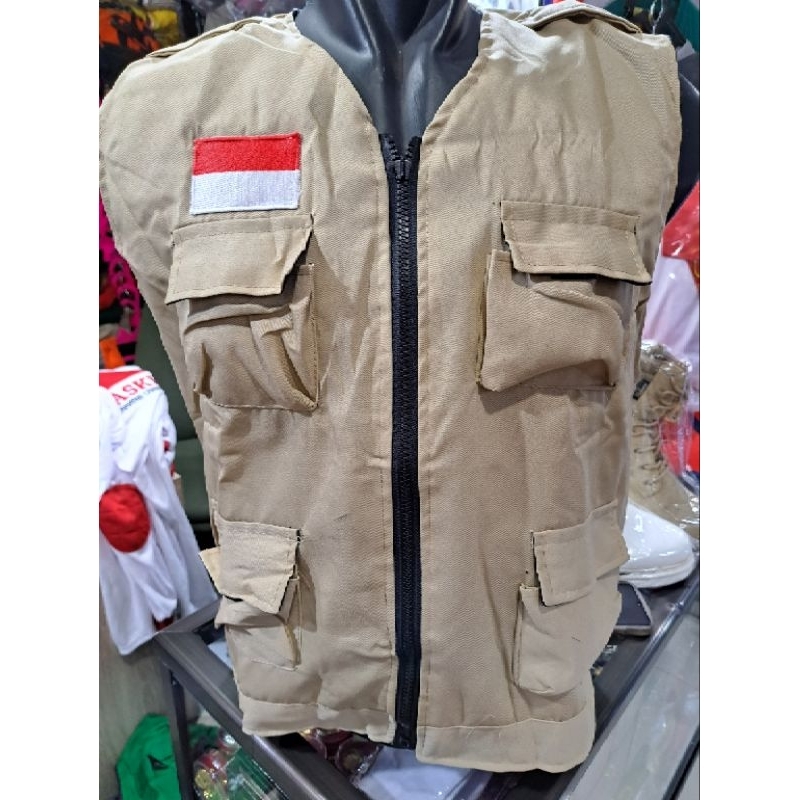 rompi lambang merah putih