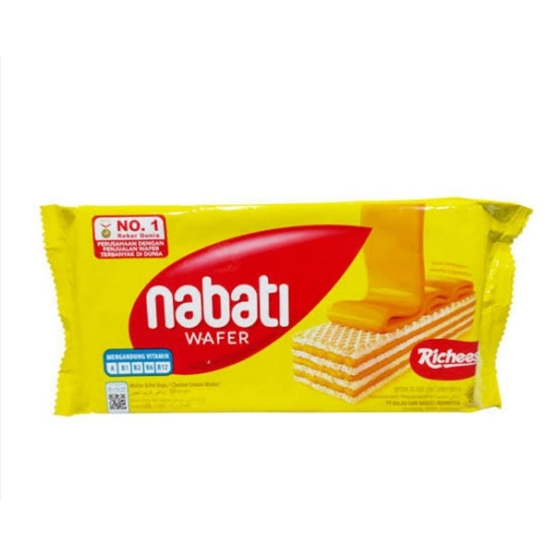 

Wafer richese nabati rasa keju