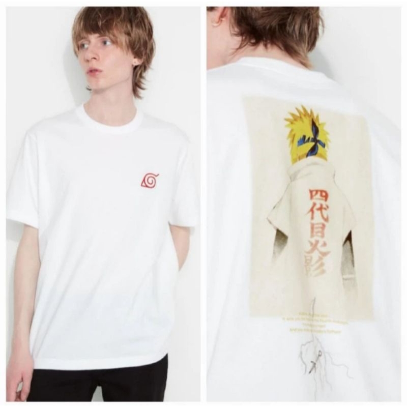 Kaos Uniqlo UT Naruto putih dan Original