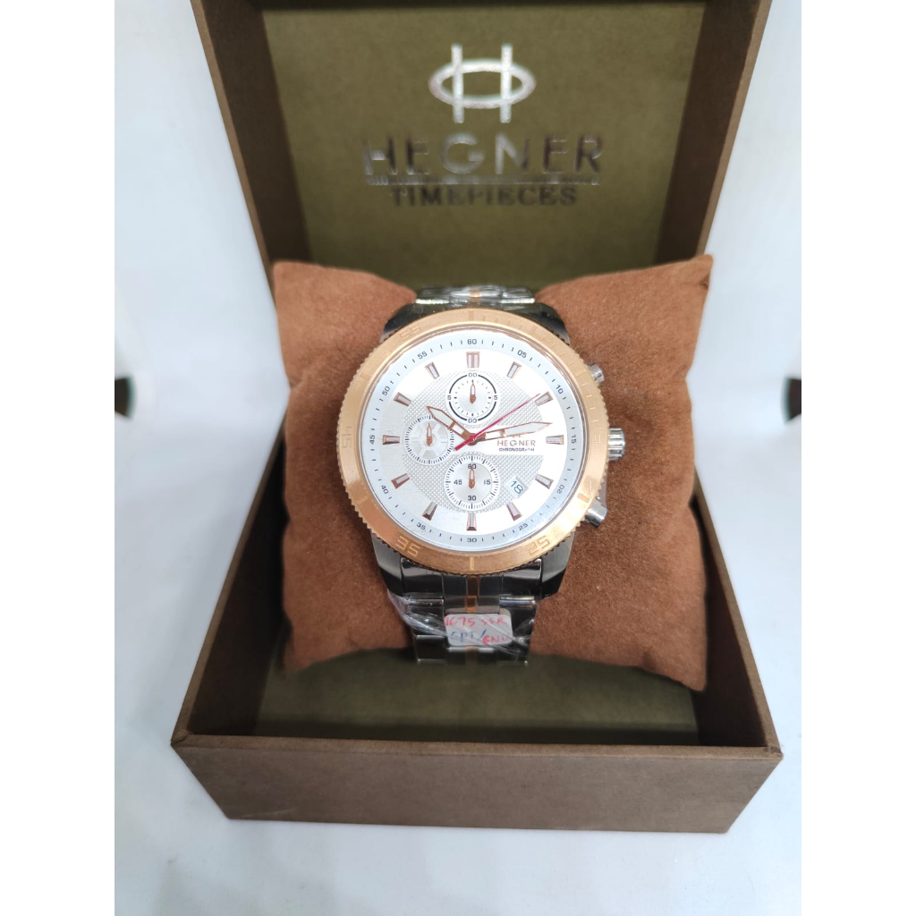  ORIGINAL  JAM TANGAN PRIA HEGNER SPORT HW1675G-3