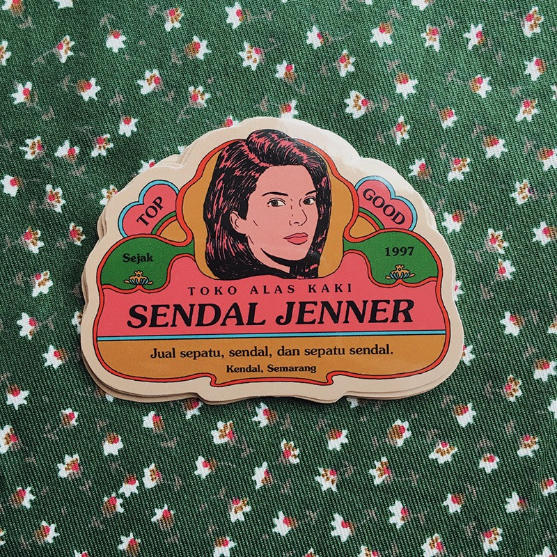 

Sendal Jenner - Vinyl Sticker