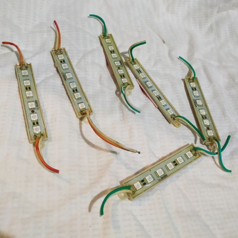 Lampu LED strip Modul 6 Mata