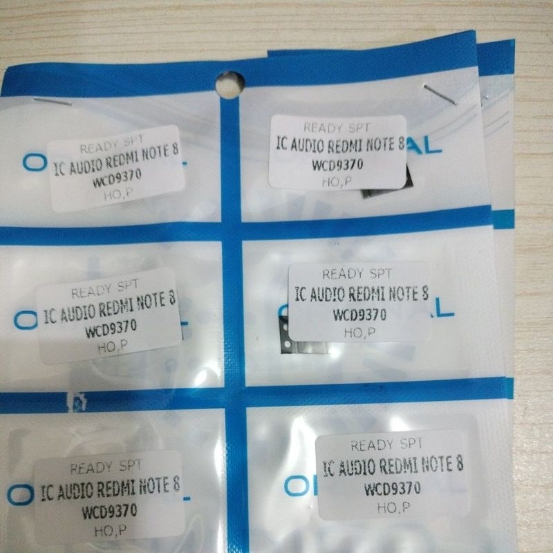 IC AUDIO REDMI NOTE 8/NOT 8/WCD9370