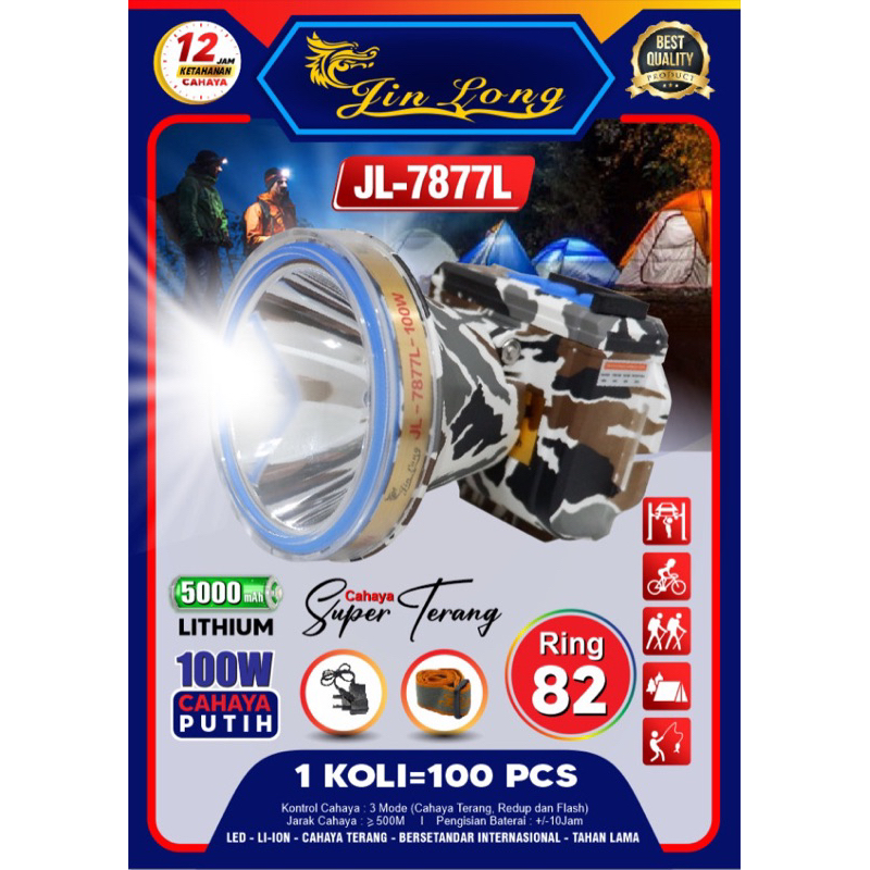 senter kepala jin long 7877