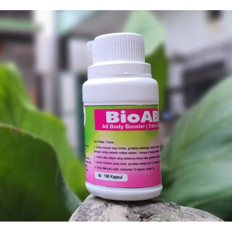 BIO ABB BARON BODY BOOSTER BURUNG MERPATI VITAMIN SUPLEMEN BURUNG DARA