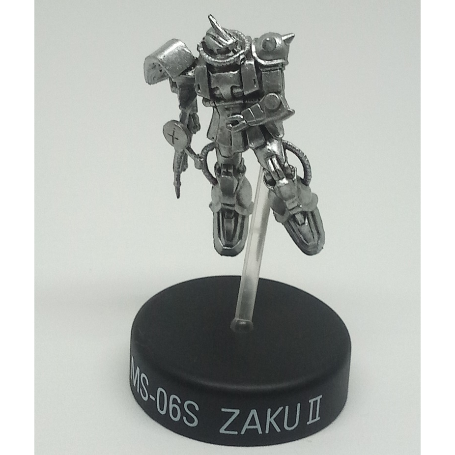 Gundam Mini Figure Selection Zaku II Silver Varian 2