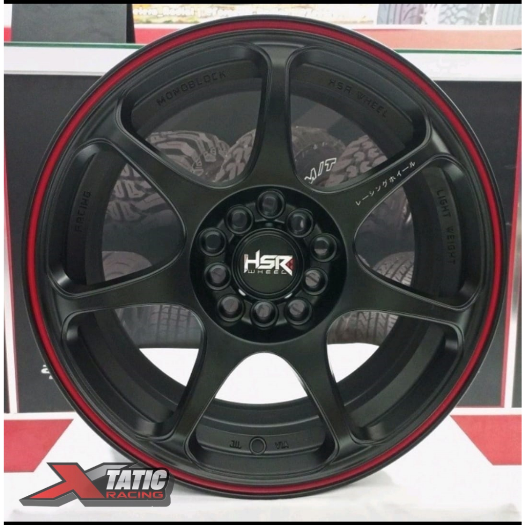 Velg Mobil Racing R16 HSR Sebunsuta Ring 16 Buat Ertiga Terios Grandmax L300 Dll