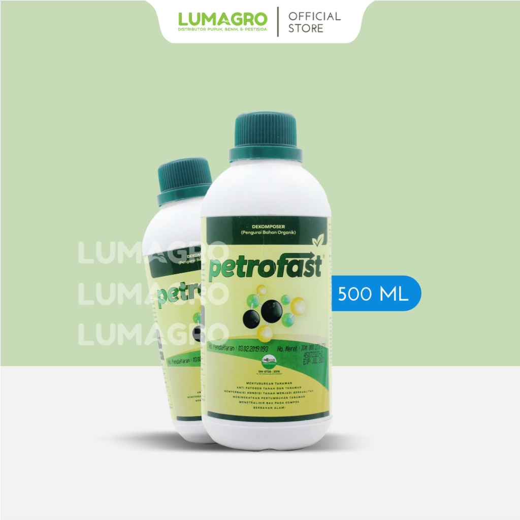 Dekomposer Petrofast 500ml Mempercepat Pembentukan Kompos Peningkat Kesuburan Tanah Petro Fast