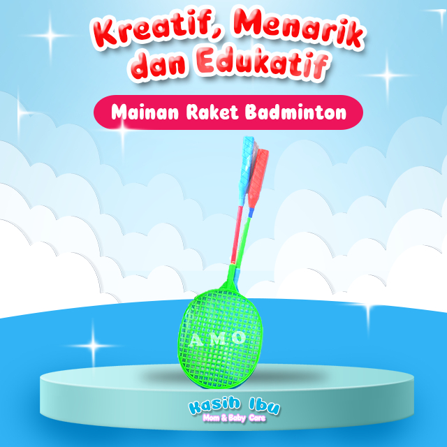 Mainan Raket Badminton Anak Mainan Olahraga Mainan Raket Anak Plastik Mainan Raket Bulutangkis Anak 