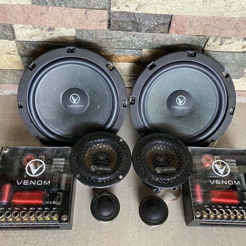 Speaker 3way Venom VX 6.3B