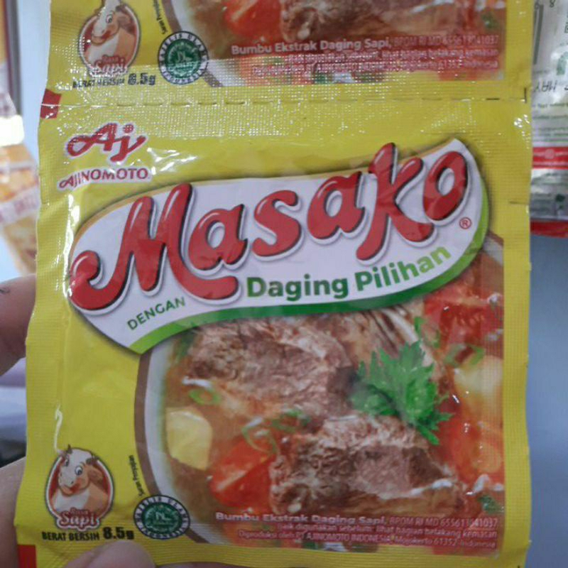 

masako sapi 1 renteng 8.4g x 12