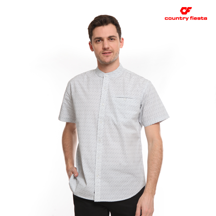 Kemeja Pria Country Fiesta 01MWI04210 Putih