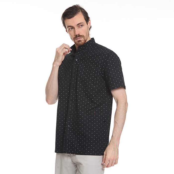 Kemeja Pria Country Fiesta 01MWI03020 Hitam