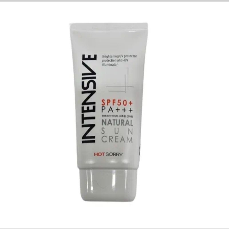 HOT SORRY INTENSIVE NATURAL SUNCREAM SPF 50 PA+++ 70 ML