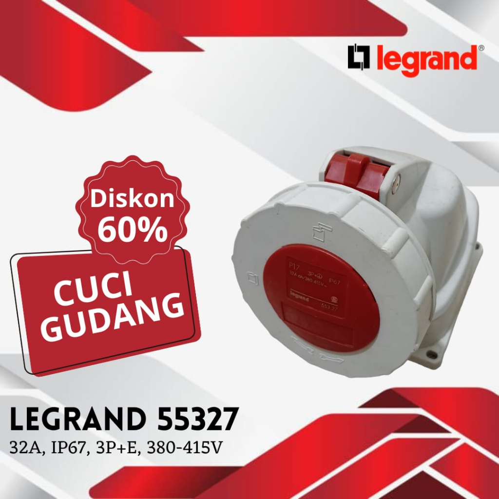 Legrand 55327 | 32A, IP67, 3P+E