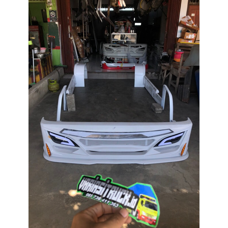 VARIASI L300 FULLSET BEMPER PATRIOT SLEBOR DEPAN SLEBOR BELAKANG PENGAMAN RAM SAMPING L300 PICK UP V