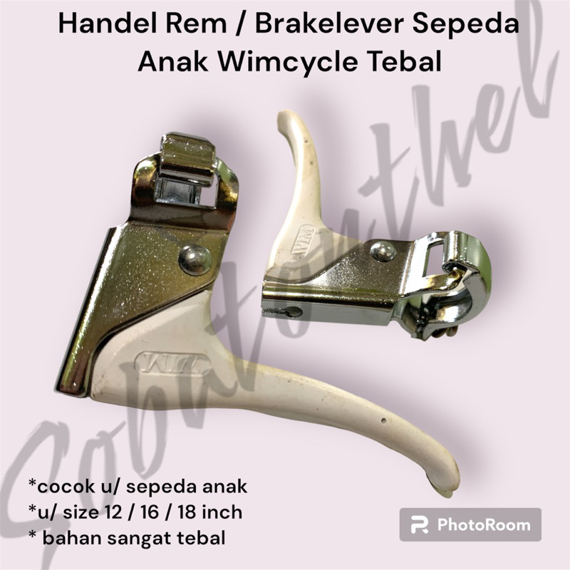 Handel / Lever Rem Sepeda Anak 12 16inch Wimcycle