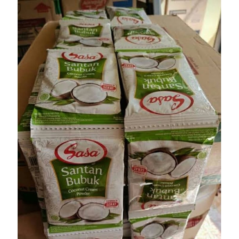 

SASA santan bubuk sachet renceng isi 12x20g