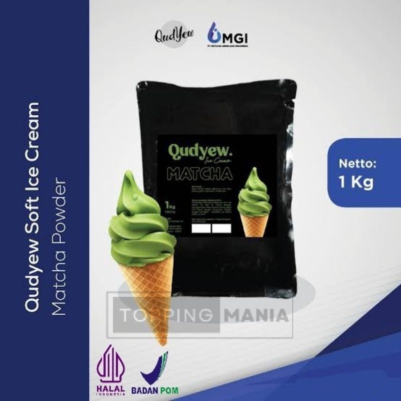 

Bubuk / Tepung Es Krim Mix U Soft Qudyew - 1kg
