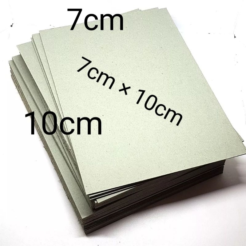 

karton board grey no.30 | kertas karton board | ketebalan 2 mm 7cm x 10cm packing photocard