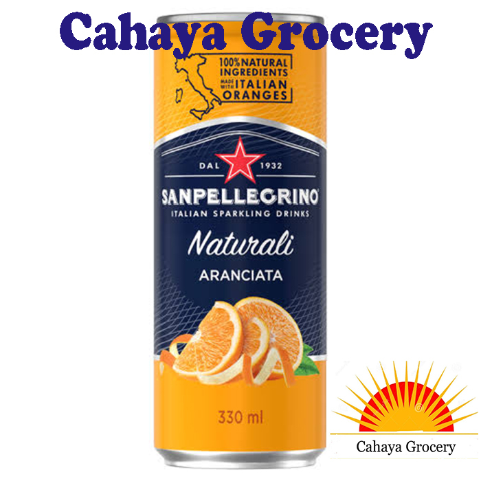 

San Pellegrino Sparkling Water Aranciata / Orange 330ML (GOJEK/GRAB)