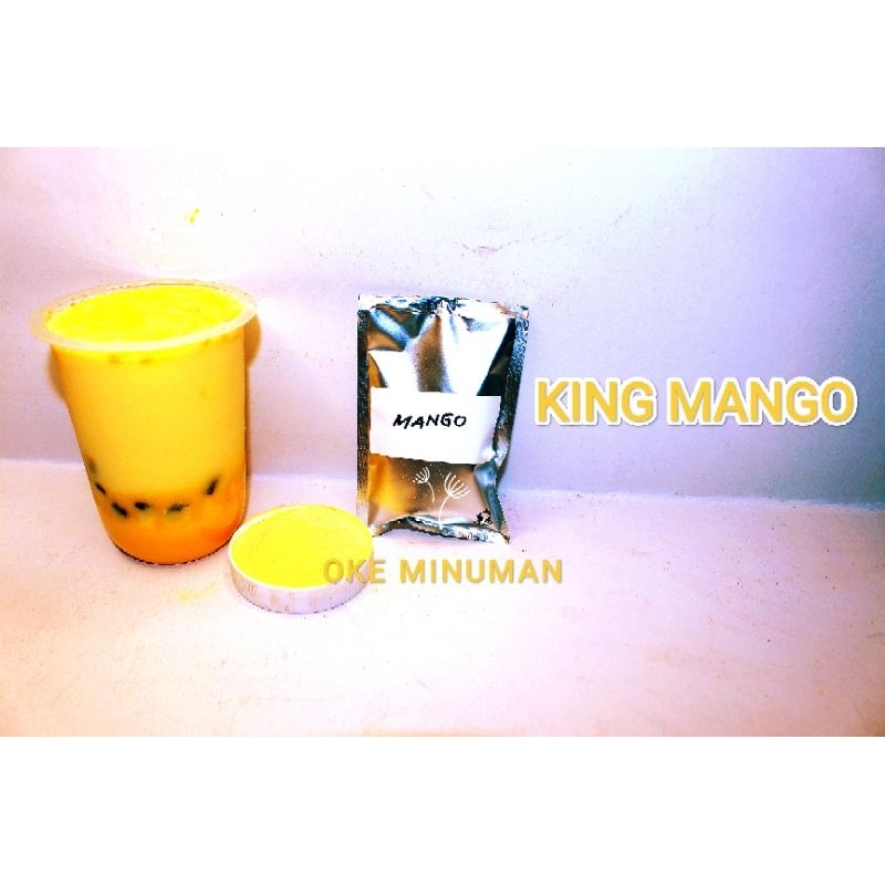 

King Mango - Bubuk Minuman 50gram Siap Seduh Rasa King Mango