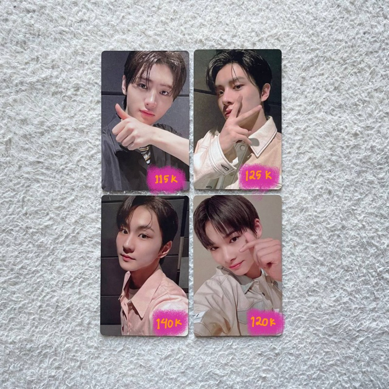 READY PC OFFICIAL ENHYPEN FLEET EVENT BORDER HAKANAI SUNGHOON JAKE JUNGWON NIKI PHOTOCARD
