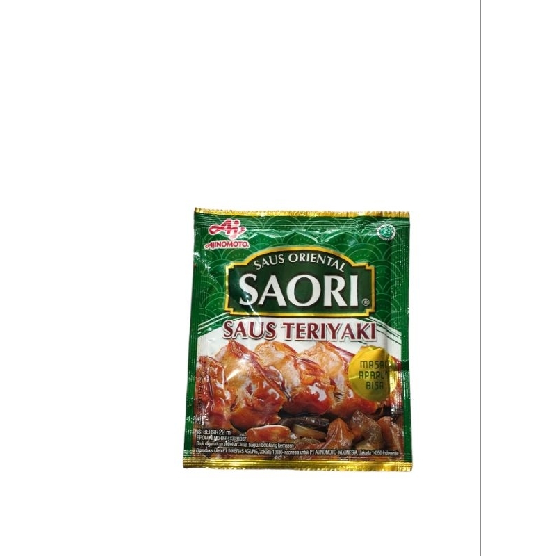 

Saori Teriyaki Sachet 22ml