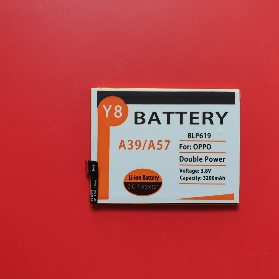 Battery batre baterai oppo A39 A57 double power