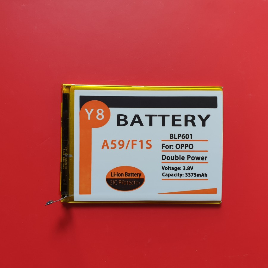 Battery batre charger batre oppo A59/F1s double power
