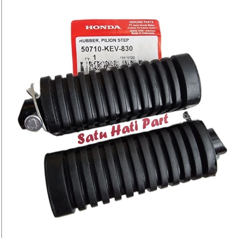 Karet Footstep / Pijakan Belakang Supra X, Supra X 125, Mega Pro Primus Ori