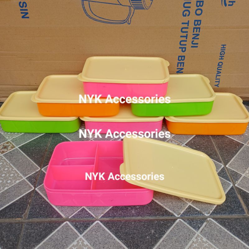 NYK Ompreng 3 sekat VICTORY/Ompreng bekal/Ompreng plastik/Ompreng anak