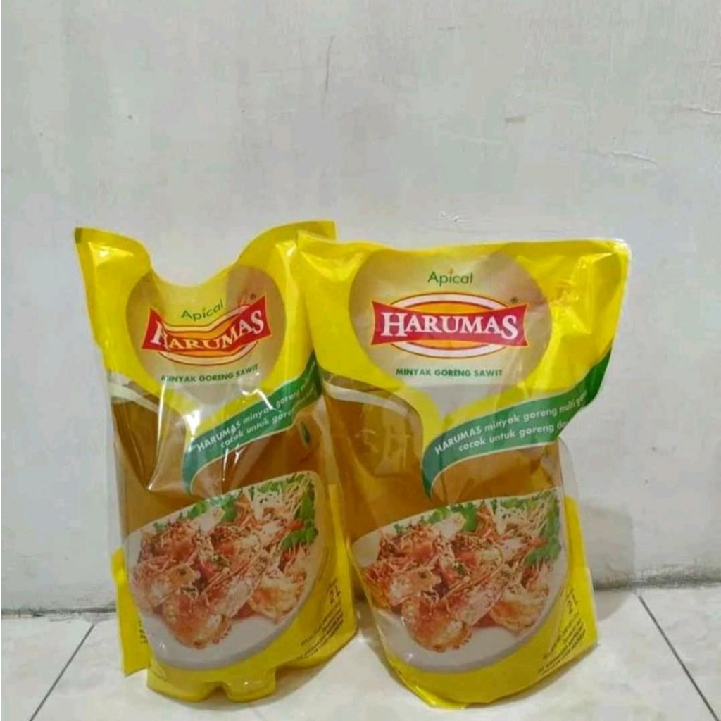 

Minyak goreng harumas 2 lt refil