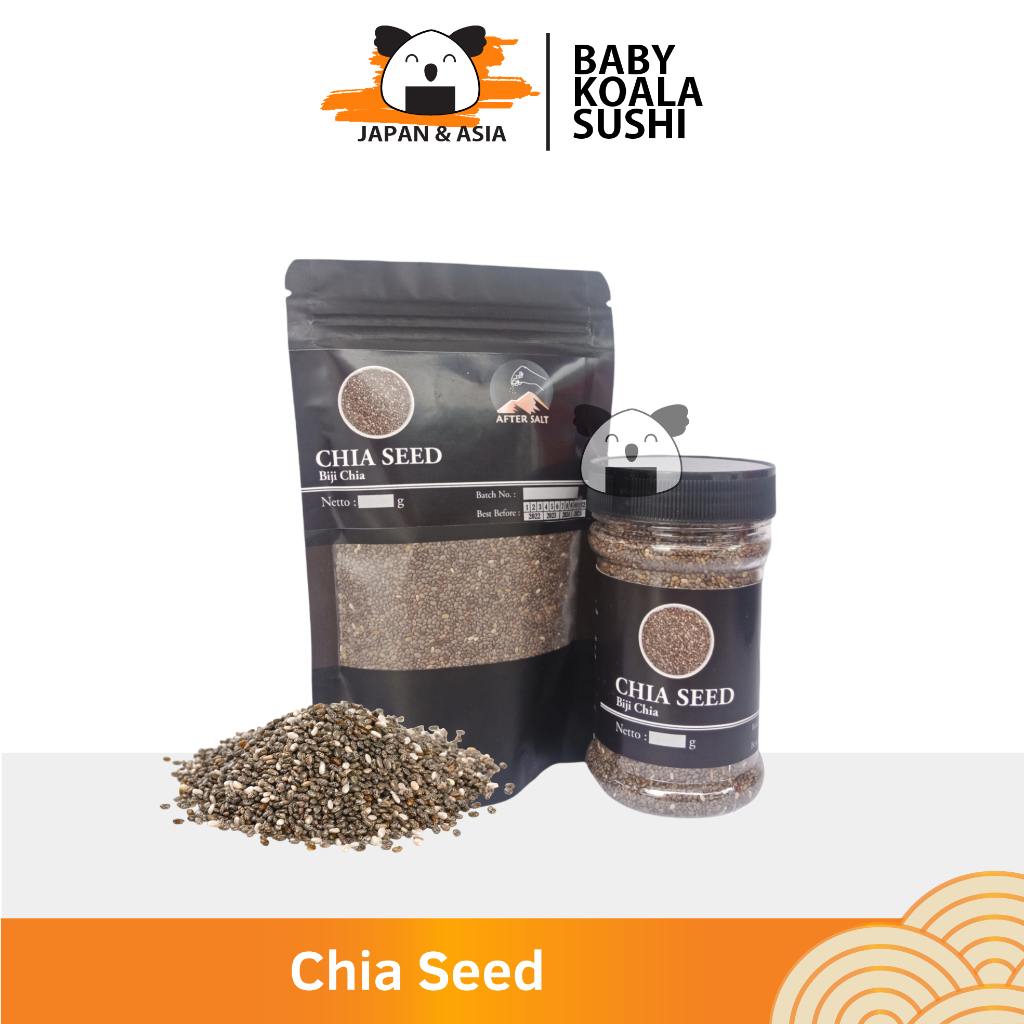 

ORGANIC BLACK CHIA SEEDS Biji Chia Organik 50 g │ Import Mexico