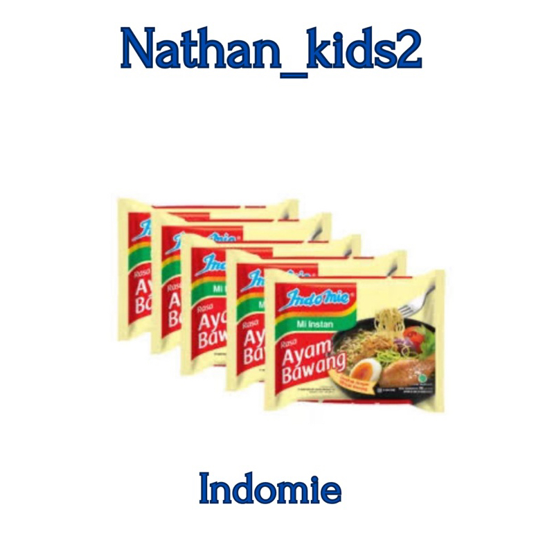 

INDOMIE AYAM BAWANG MIE INSTAN 5 PCS 69G/PCS