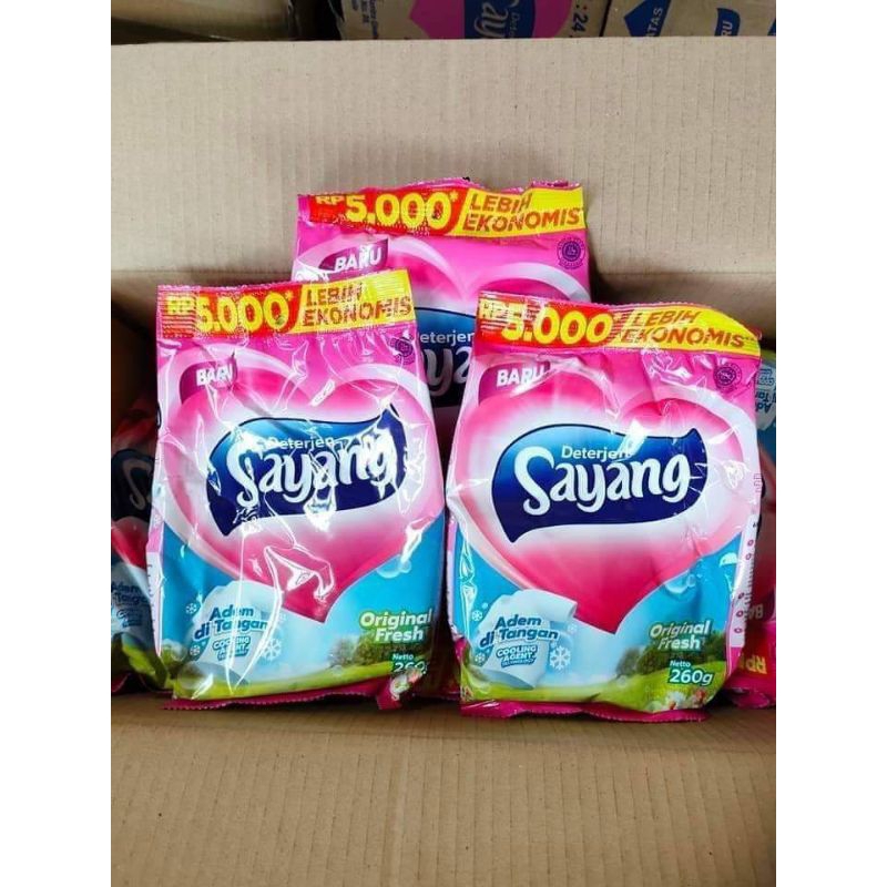 detergent sayang 260g