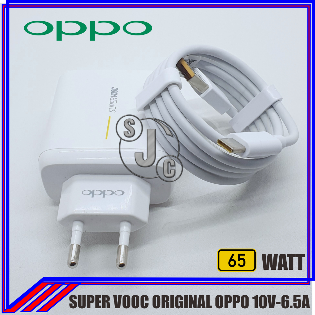 Charger Oppo Reno5 Oppo Reno 5 Original 100% SUPER VOOC 65 Watt