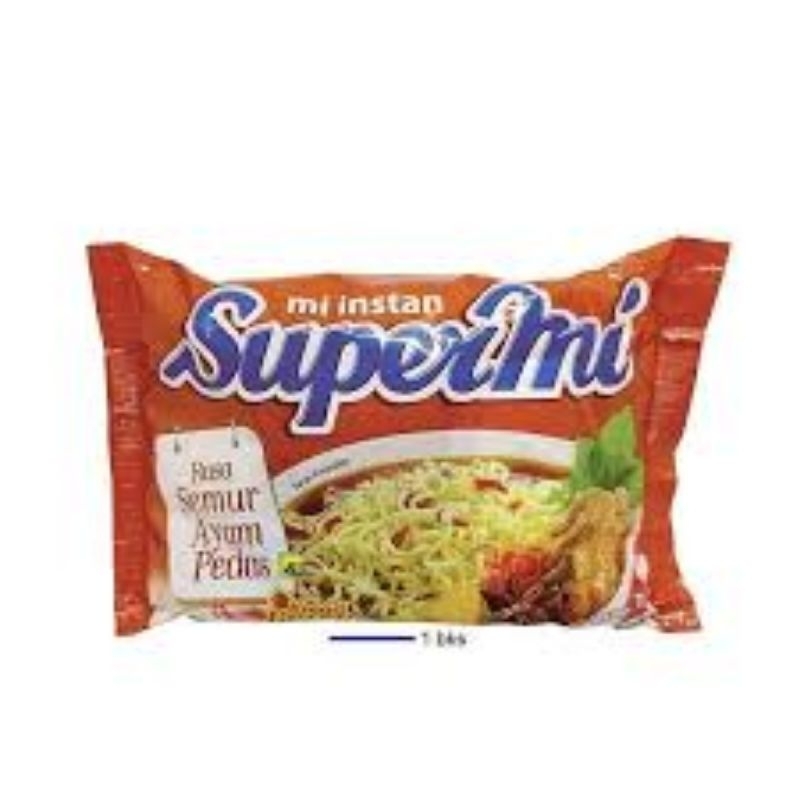 

supermi semur ayam pedas
