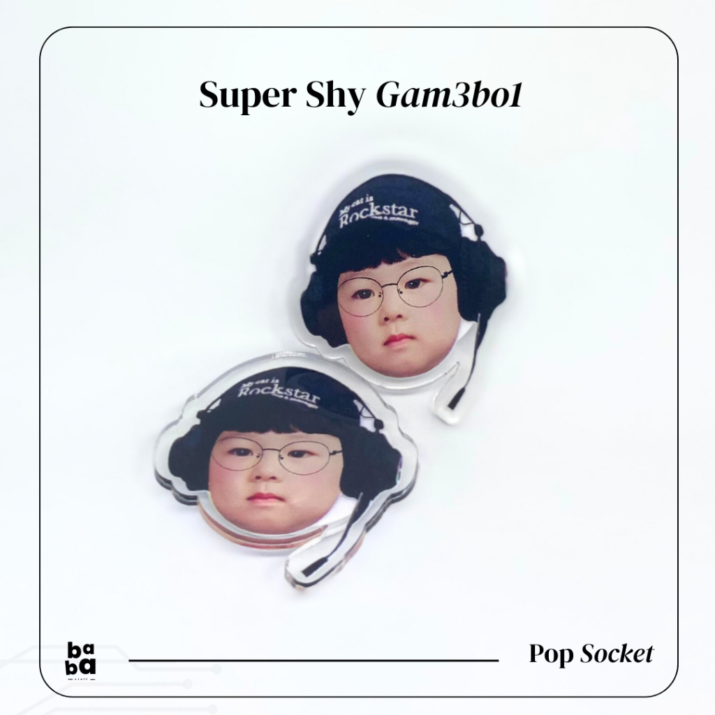 [READY STOCK] CLEARANCE SALE Pop Socket Jeon Wonwoo Super Shy Gam3 Bo1