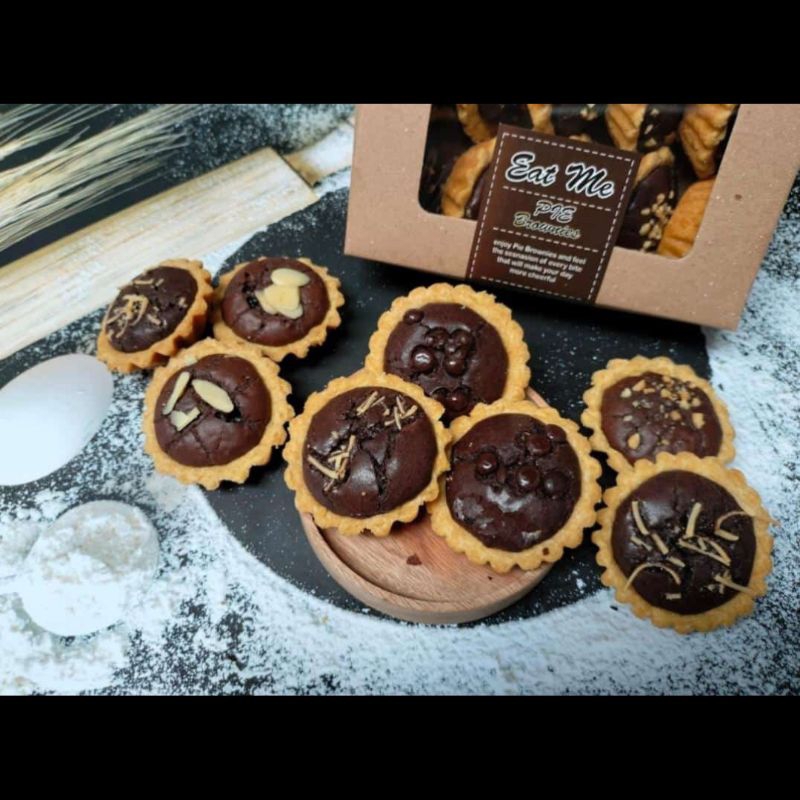 

Pie brownis isi 10