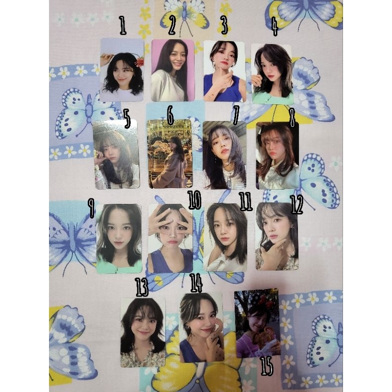 Sejeong Photocard OFFICIAL + 2022 Kim Sejeong's Sesang Diary Photocard