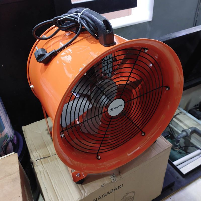kipas blower portabel ventilator 16 inch merek Nagasaki